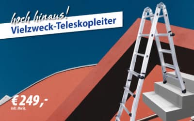 Vielzweck-Teleskopleiter